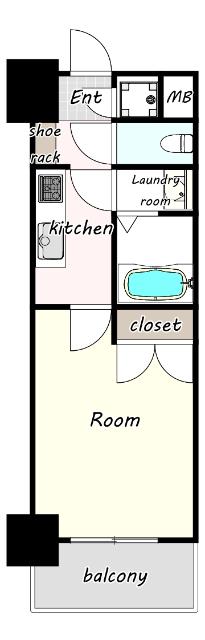 CLUB ORIENT No.105（806） 間取り図画像