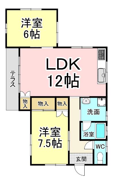 黒川No.16 間取り図画像