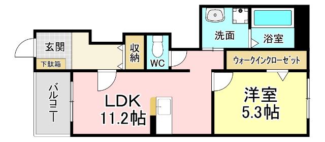 レクエルド守恒 間取り図画像