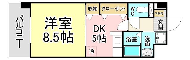 エヴァーグリーンＮ 間取り図画像
