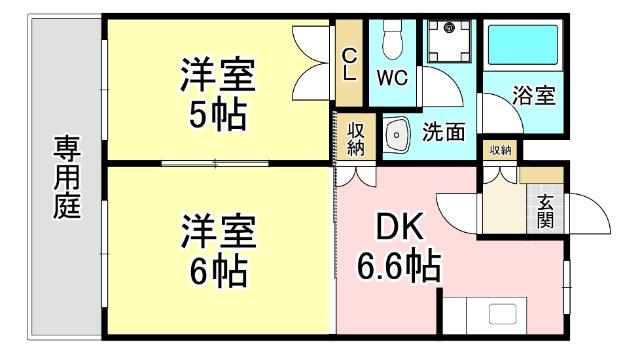 リバーサイド塚田 間取り図画像