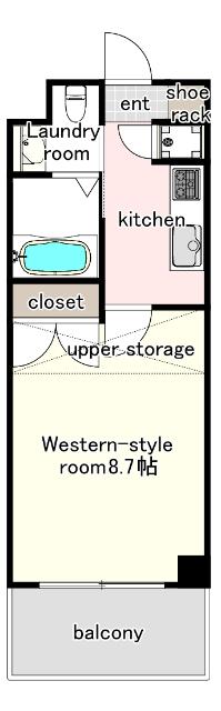 No.70 HARBOR SOUTH TOWER（1022） 間取り図画像