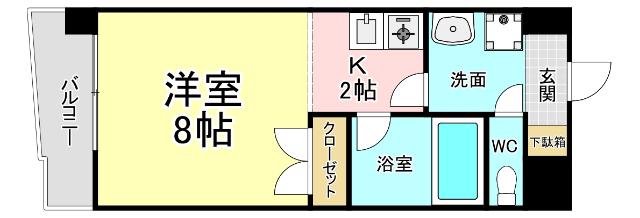 ジュネス壱番館 間取り図画像