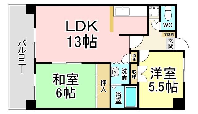 アーバンプラザ21 間取り図画像