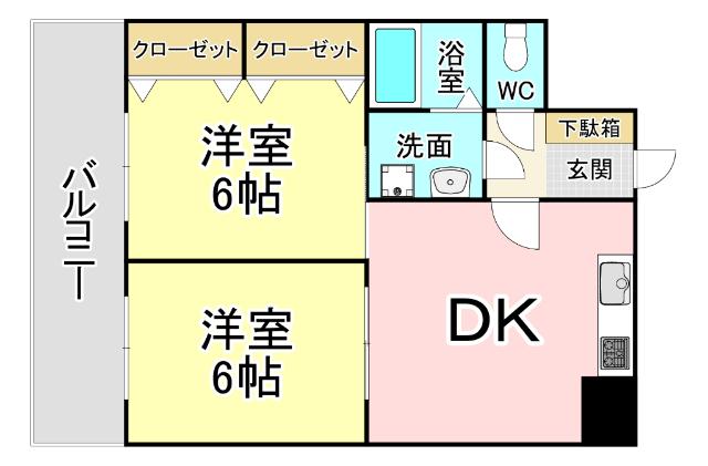 シャルム中島 間取り図画像