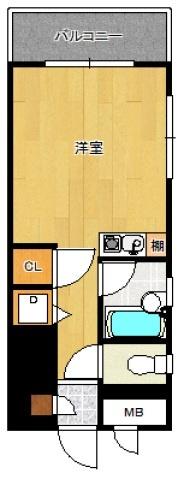 ダイナコートパピヨン吉塚（1202） 間取り図画像