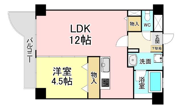 エスズイン葛原 間取り図画像