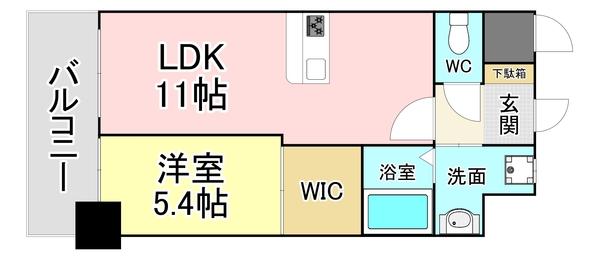 アドヴァンスコート中井 間取り図画像