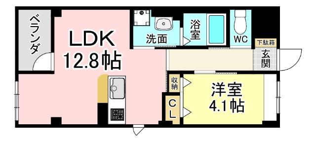 （仮称）門司区松原新築マンション 間取り図画像