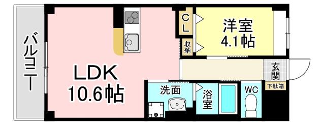 （仮称）門司区松原新築マンション 間取り図画像