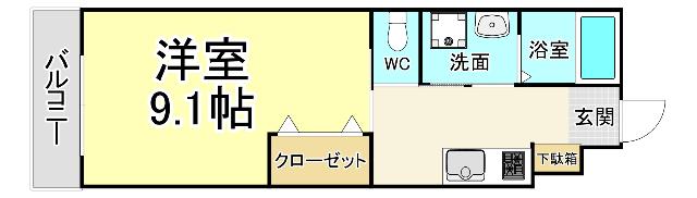 メゾン・ド・ポラリス 間取り図画像