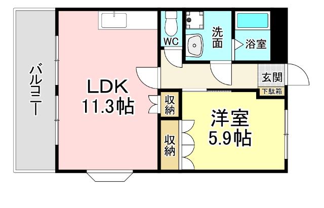 グランド・ソレーユ 間取り図画像