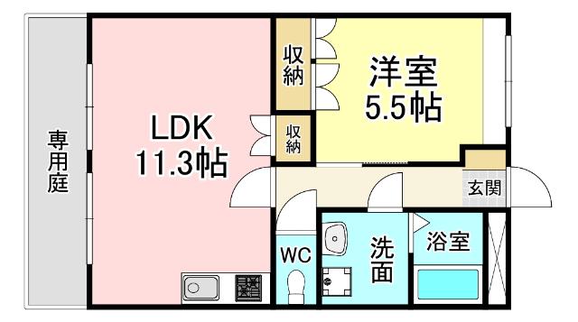 サニーヒルズ 間取り図画像