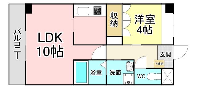 フローライト・ガーデン 間取り図画像
