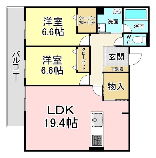 サクレ愛宕 間取り図画像