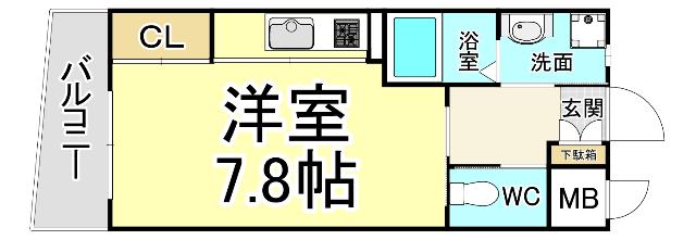MGA城内 間取り図画像