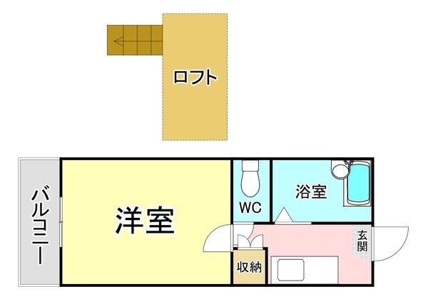 オアシス富士見 間取り図画像