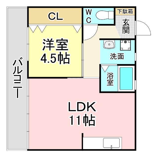 平和ビル 間取り図画像