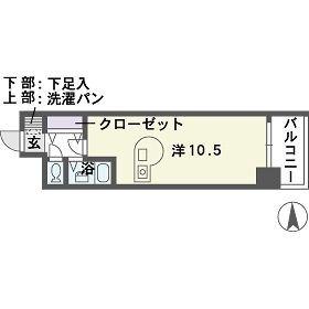 キャメロットパークビュー（210） 間取り図画像