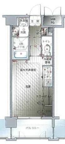 アイ・セレブ箱崎浪漫邸 間取り図画像