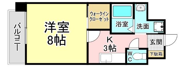 ハーヌルNakai 間取り図画像