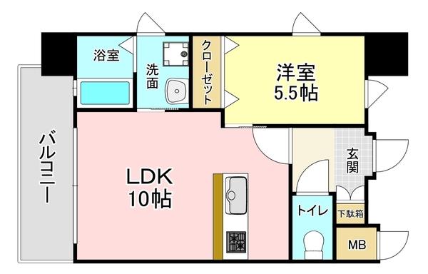 アクシオ小倉 間取り図画像