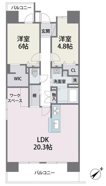 アビターレ駅南（1403） 間取り図画像