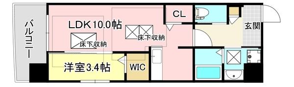 Fu-ton4祇園さくら坂 間取り図画像