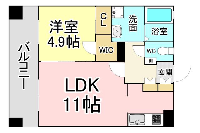 門司ポロニア弐番館 間取り図画像