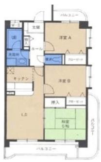 ヴェルデ空港前Ⅰ（603） 間取り図画像