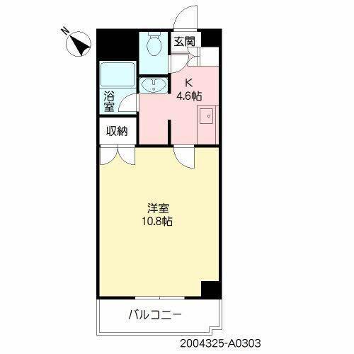 ルノアス博多（403） 間取り図画像