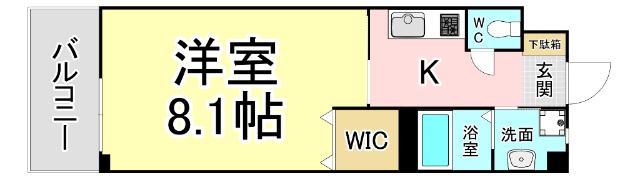 ルミエドール戸畑 間取り図画像