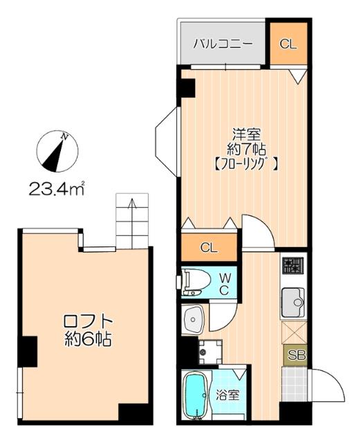 イル・グラッツィア美野島Ⅰ（402） 間取り図画像