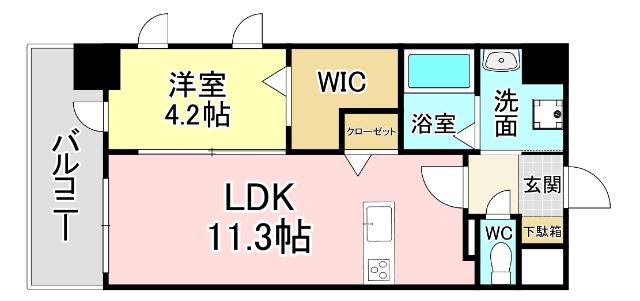 Prosperer大手町 間取り図画像
