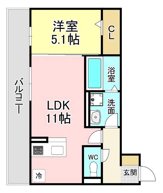 Leafull 間取り図画像