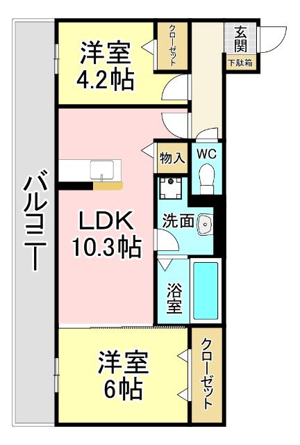 Leafull 間取り図画像