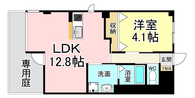 Univaly芙蓉王 間取り図画像