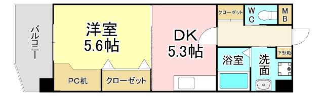 S-FORT小倉 間取り図画像