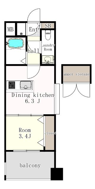 NO.62 TOWERS AVANTGARDE博多（1301） 間取り図画像