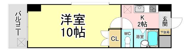 ウインズ三萩野 間取り図画像