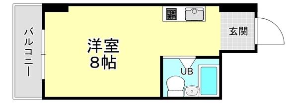 片野三番館 間取り図画像