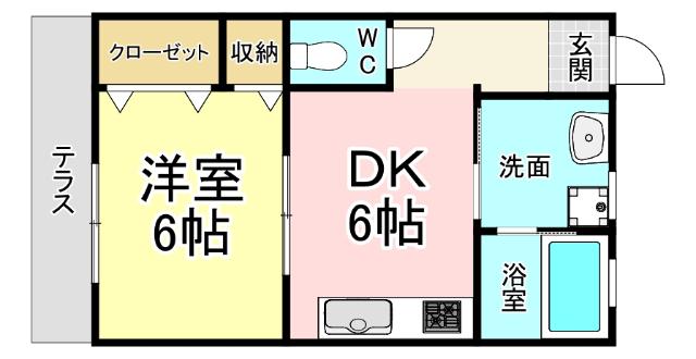 エステートフジ 間取り図画像