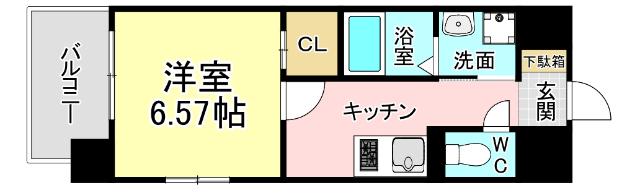 KSK南小倉コアプレイス 間取り図画像