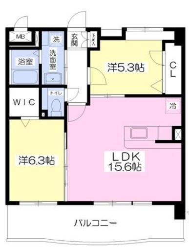 LE GRAND CRU（404） 間取り図画像