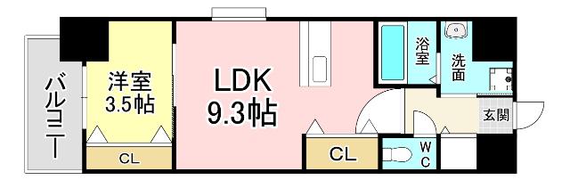スマート到津の森 間取り図画像