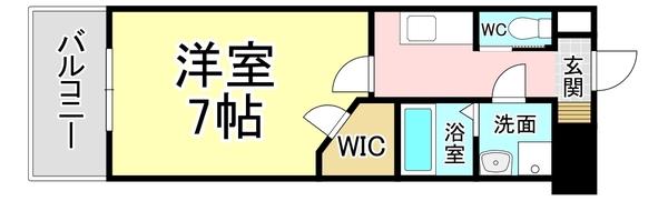 ギャラン竪町 間取り図画像