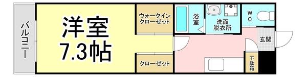 ウイングス戸畑 間取り図画像