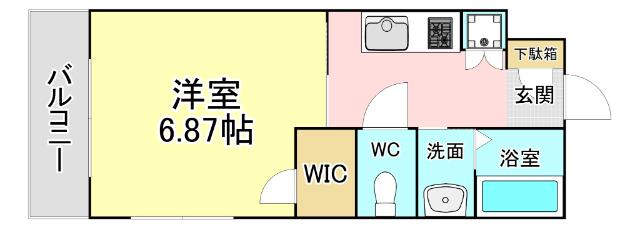 飛幡ブレイン 間取り図画像