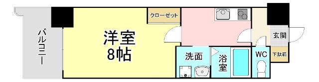 ロイヤルシーサイドテラス 間取り図画像