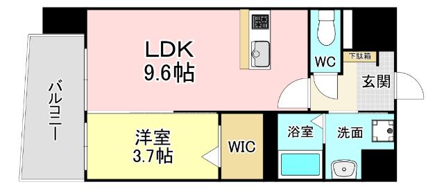 MID TERRACE 間取り図画像